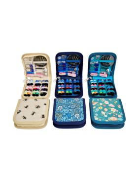 Przyborniki krawieckie w etui - natura - MRJE10.DB - 12szt./opak.