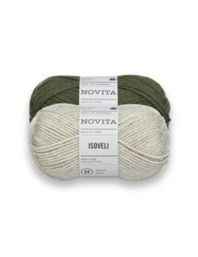 Włóczka/zestaw - Novita - Isoveli - 4 kol. x 1 motek (100g) - 0,4kg/opak.