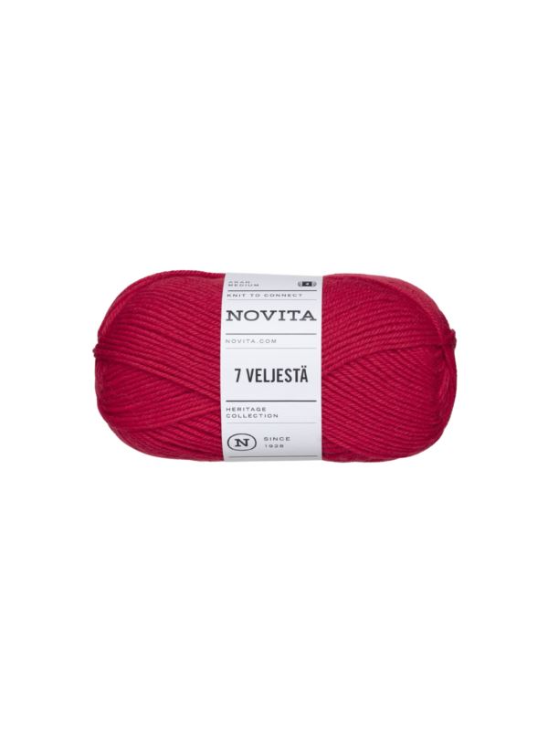 Włóczka - Novita - 7 Veljesta - 0,5kg/opak.
