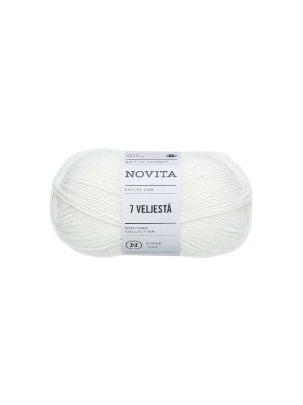 Włóczka - Novita - 7 Veljesta - 0,5kg/opak.