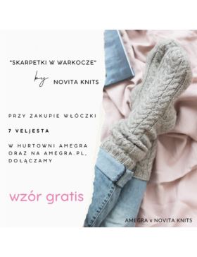 Włóczka - Novita - 7 Veljesta - 0,5kg/opak.