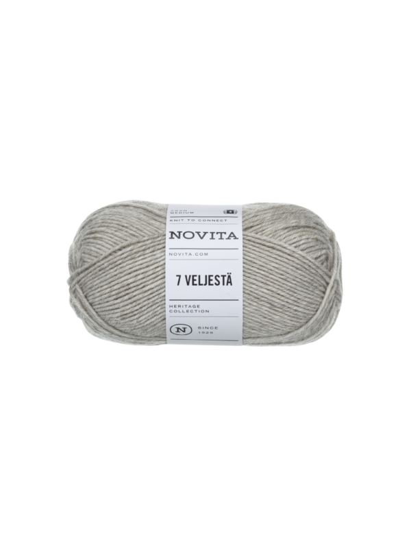 Włóczka - Novita - 7 Veljesta - 0,5kg/opak.