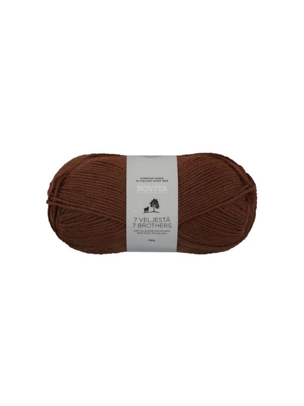 Włóczka - Novita - 7 Veljesta - 0,5kg/opak.