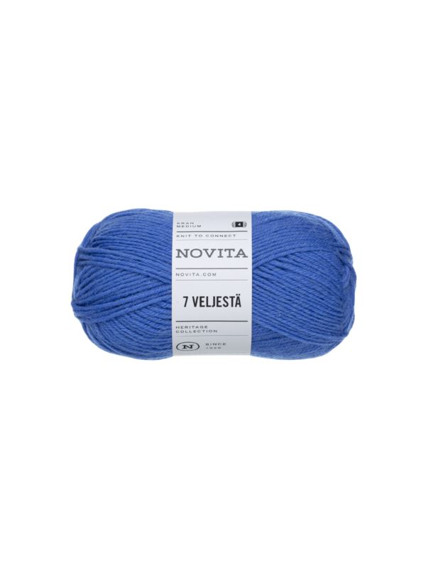 Włóczka - Novita - 7 Veljesta - 0,5kg/opak.