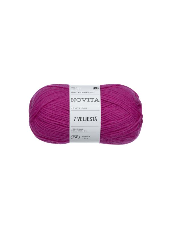 Włóczka - Novita - 7 Veljesta - 0,5kg/opak.