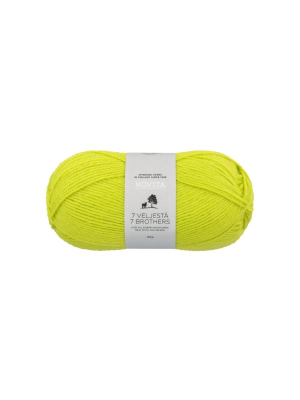 Włóczka - Novita - 7 Veljesta - 0,5kg/opak.