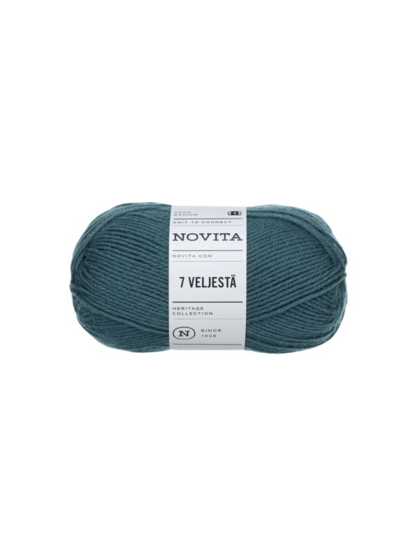 Włóczka - Novita - 7 Veljesta - 0,5kg/opak.