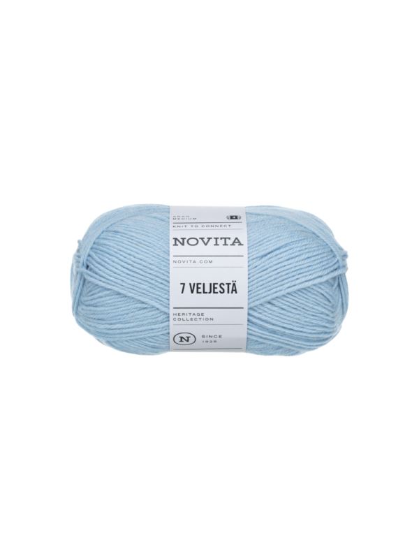 Włóczka - Novita - 7 Veljesta - 0,5kg/opak.