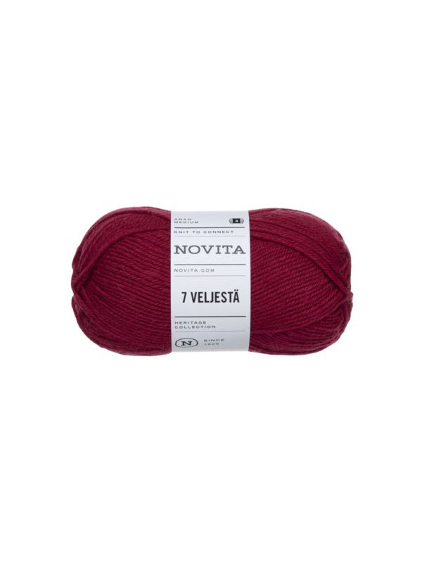 Włóczka - Novita - 7 Veljesta - 0,5kg/opak.