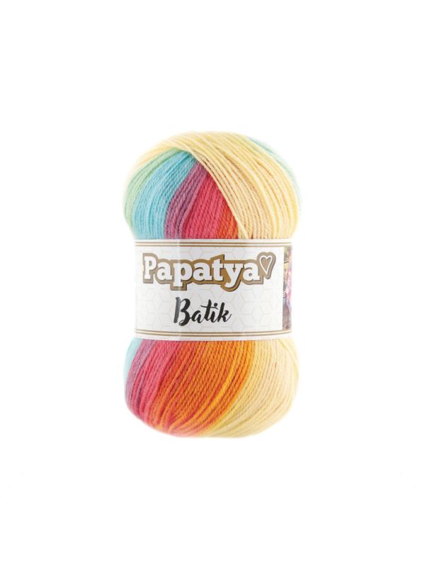 Włóczka - Papatya - Batik - 0,5kg/opak.