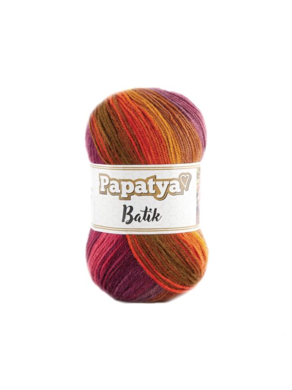 Włóczka - Papatya - Batik - 0,5kg/opak.