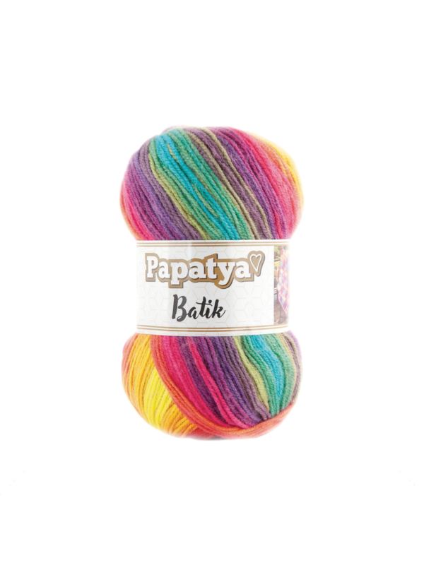 Włóczka - Papatya - Batik - 0,5kg/opak.