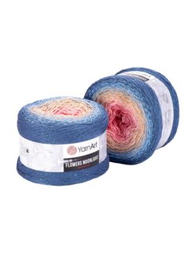Włóczka - Yarn Art. - Flowers Moonlight - 0,52kg/opak.