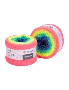 Włóczka - Yarn Art. - Flowers Vivid - 0,5kg/opak.