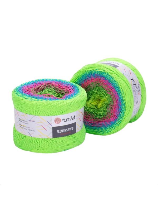 Włóczka - Yarn Art. - Flowers Vivid - 0,5kg/opak.