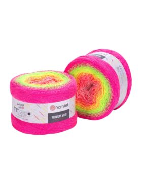 Włóczka - Yarn Art. - Flowers Vivid - 0,5kg/opak.