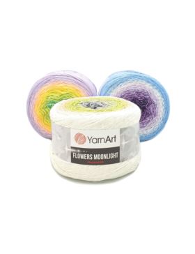 Włóczka - Yarn Art. - Flowers Moonlight - 0,52kg/opak.