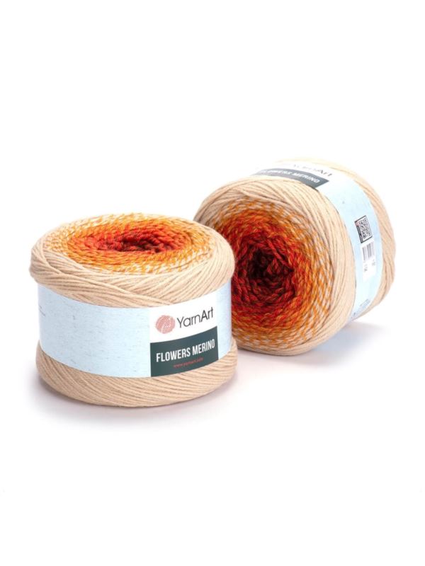 Włóczka - Yarn Art. - Flowers Merino - 0,45kg/opak.