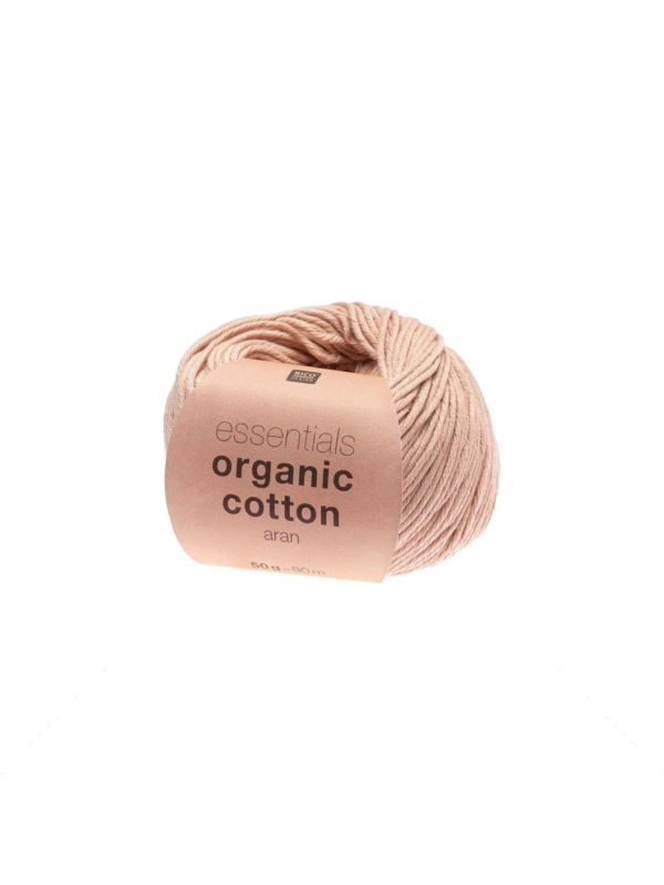 Włóczka - Rico Design - Essentials Organic Cotton Aran - 250g/opak.