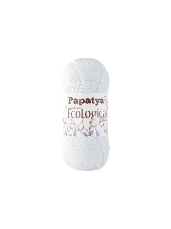 Włóczka - Papatya - EcoLogical Cotton - 0,5kg/opak.