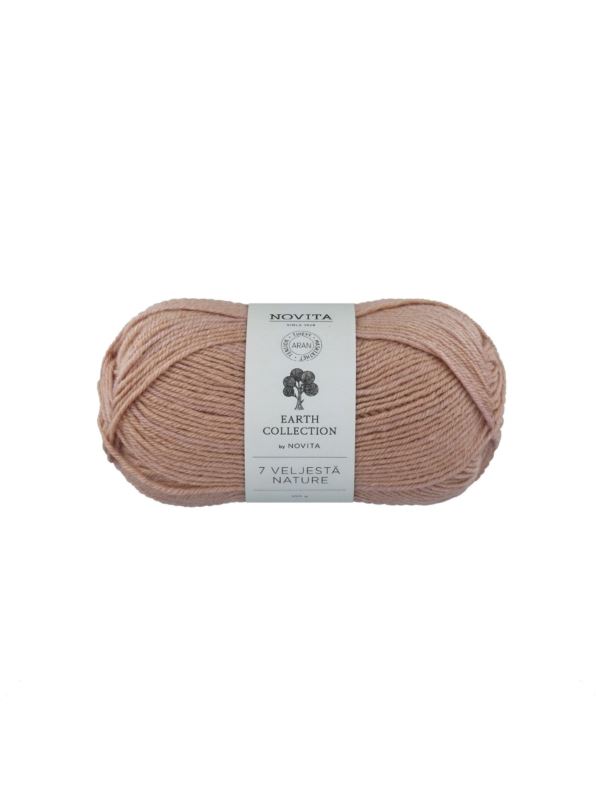 Włóczka - Novita - 7 Veljesta Nature - 0,5kg/opak.