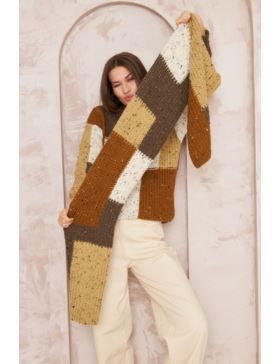 Włóczka - Papatya - Tweed Chunky - 0,5kg/opak.