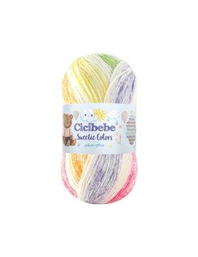 Włóczka - Papatya - Cicibebe Sweetie Colors - 0,5kg/opak.