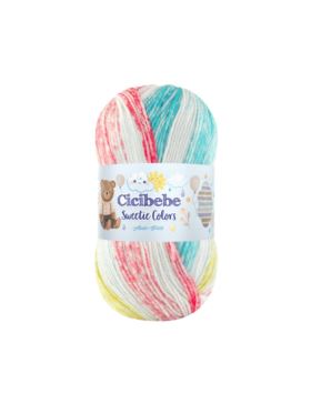 Włóczka - Papatya - Cicibebe Sweetie Colors - 0,5kg/opak.