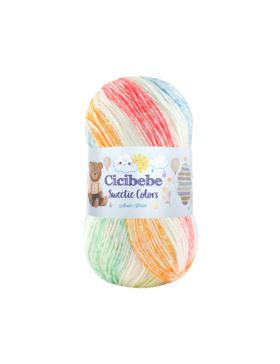 Włóczka - Papatya - Cicibebe Sweetie Colors - 0,5kg/opak.