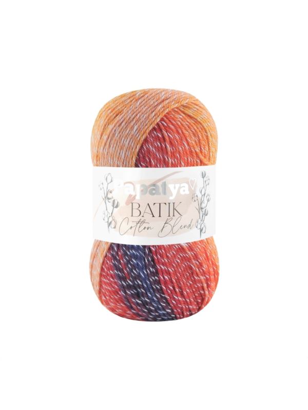 Włóczka - Papatya - Batik Cotton Blend - 0,5kg/opak.