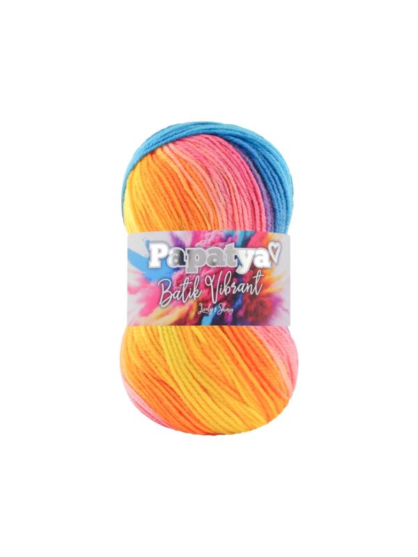 Włóczka - Papatya - Batik Vibrant - 0,5kg/opak.