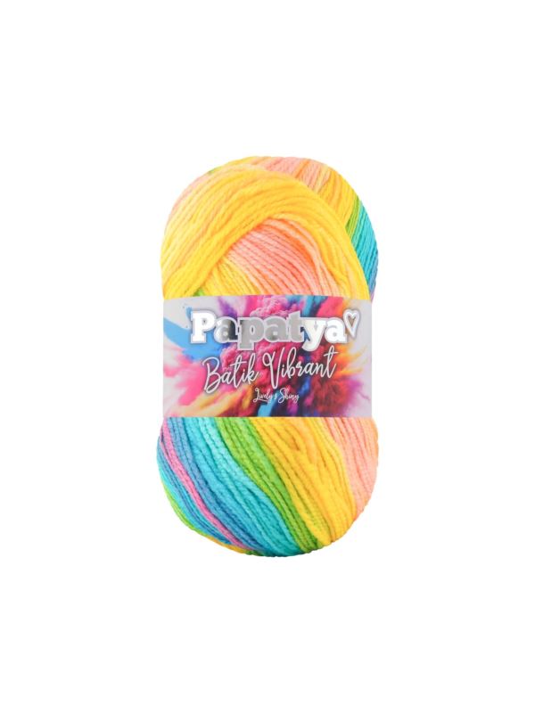 Włóczka - Papatya - Batik Vibrant - 0,5kg/opak.