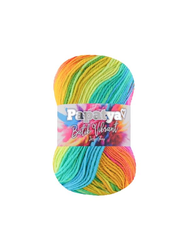 Włóczka - Papatya - Batik Vibrant - 0,5kg/opak.