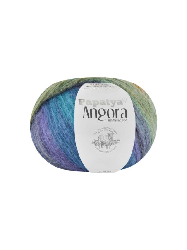 Włóczka - Papatya - Angora Batik - 0,6kg/opak.