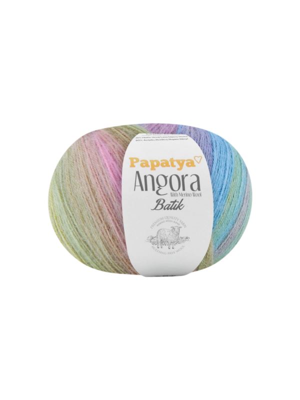 Włóczka - Papatya - Angora Batik - 0,6kg/opak.
