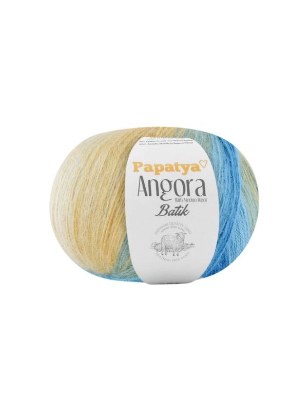 Włóczka - Papatya - Angora Batik - 0,6kg/opak.