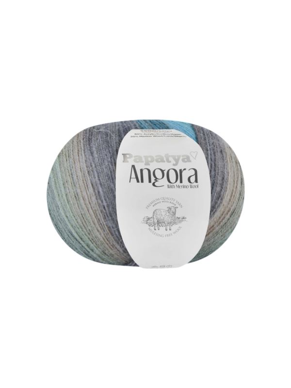 Włóczka - Papatya - Angora Batik - 0,6kg/opak.