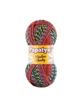 Włóczka - Papatya - Mouline Chunky - 0,5kg/opak.