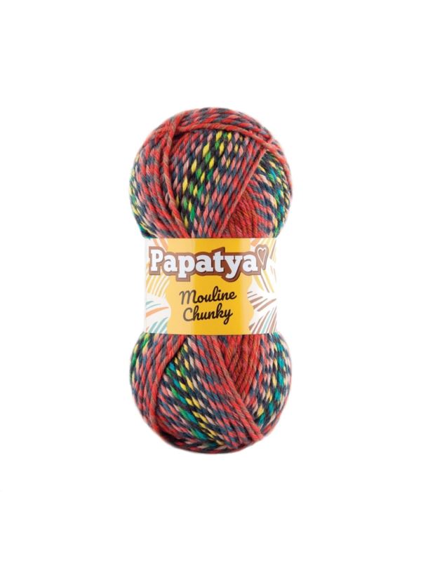 Włóczka - Papatya - Mouline Chunky - 0,5kg/opak.