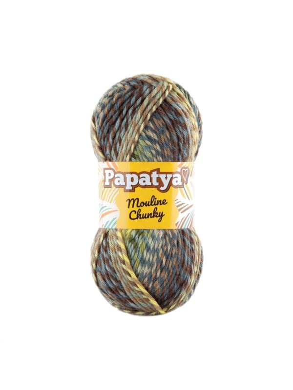Włóczka - Papatya - Mouline Chunky - 0,5kg/opak.