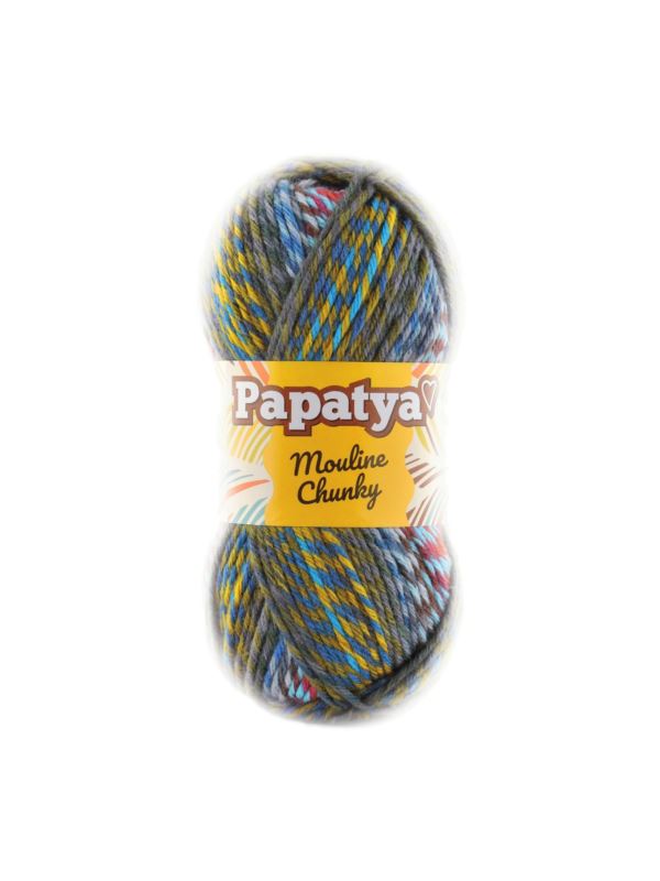 Włóczka - Papatya - Mouline Chunky - 0,5kg/opak.