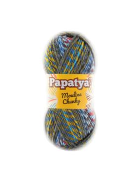Włóczka - Papatya - Mouline Chunky - 0,5kg/opak.