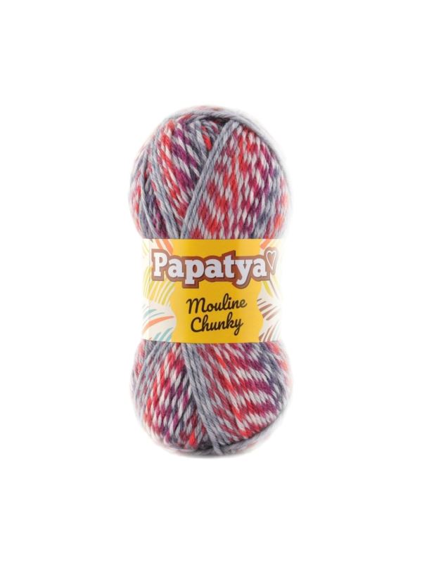 Włóczka - Papatya - Mouline Chunky - 0,5kg/opak.