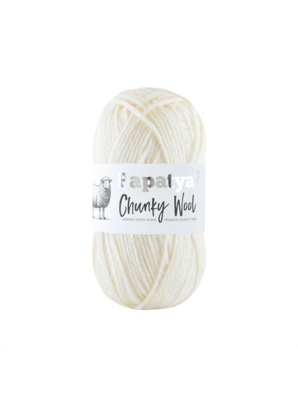 Włóczka - Papatya - Chunky Wool - 0,5kg/opak.