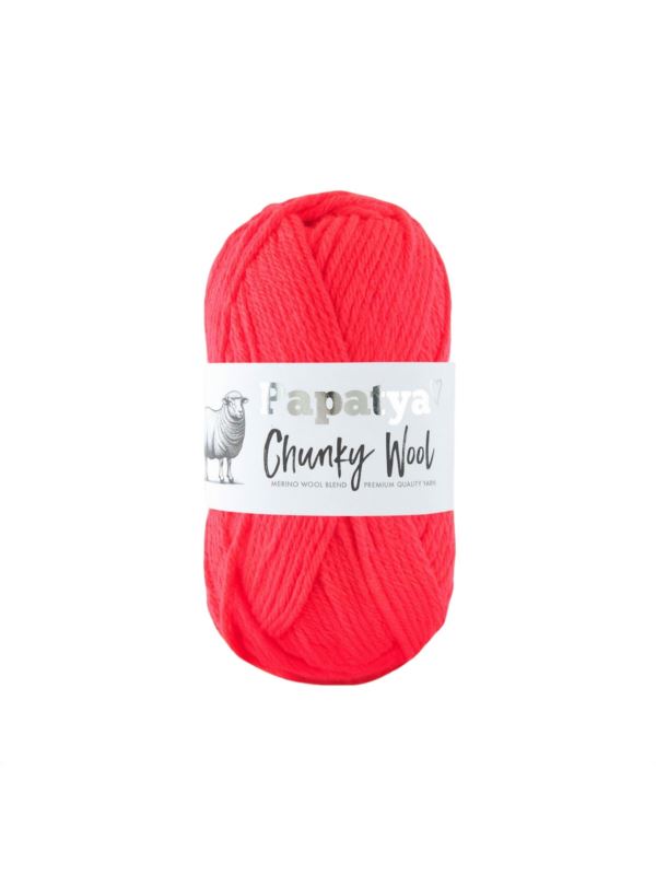 Włóczka - Papatya - Chunky Wool - 0,5kg/opak.