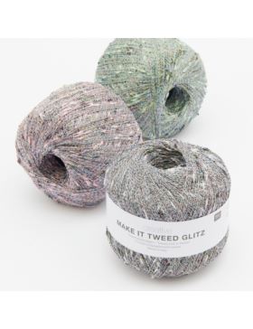 Włóczka - Rico Design - Creative Make it Tweed Glitz - 100g/opak.
