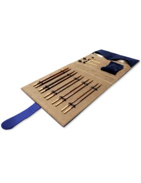 Zestaw drewnianych drutów z wymiennymi żyłkami PONY - Perfect Velvet - 49145