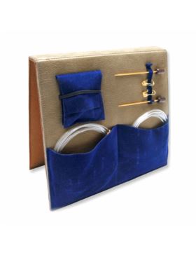 Zestaw drewnianych drutów z wymiennymi żyłkami PONY - Perfect Velvet - 49145