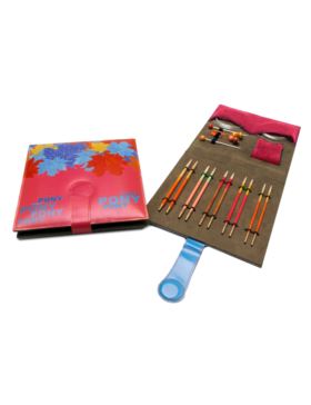 Zestaw drewnianych drutów z wymiennymi żyłkami PONY - Flair - 69901/01