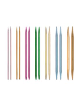 Zestaw anodowanych drutów z wymiennymi żyłkami PONY - Polka Dots - 3,00-7,00 mm x 14 cm - 48421